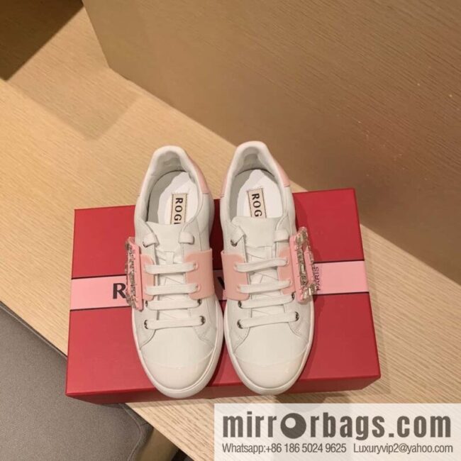 RV Top Version Drill Buckle Casual Roger vivier Spring/Summer 2024 🍃 Drill Buckle Casual!