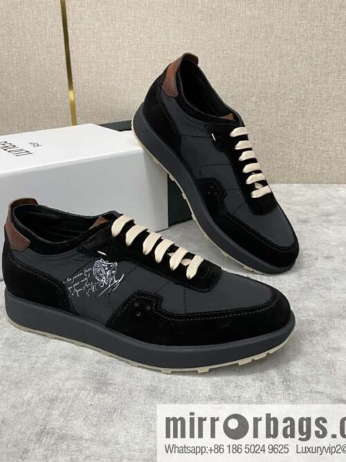 wsxc1719479227721_3-800x800xzyds4eixci60743_20250630015538.jpg Berlut Spring/Summer New Light Track Leather & Nylon Sneakers