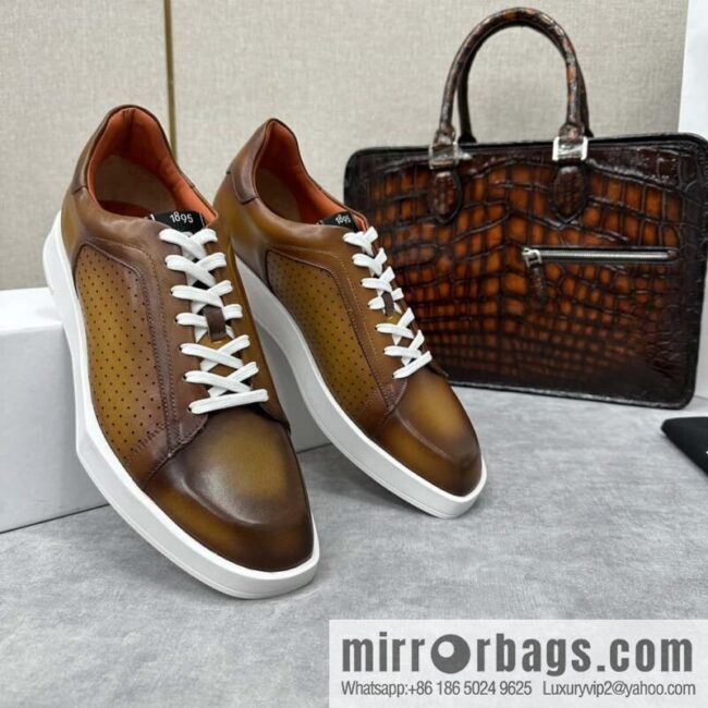 wsxc1720018313439_0-800x800b1ucsk2nock51172_20250630002956.jpg Berlut Bruti, Geometric Styling Board Shoes Strike Stellar Casual Shoes Sneakers