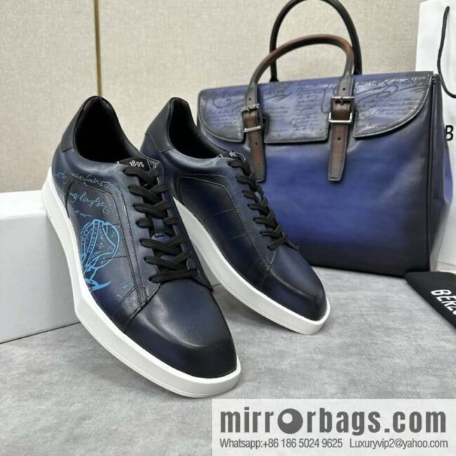 wsxc1720018366936_0-800x800w3vuroyy0gx51010_20250630002821.jpg Berlut Bruti, Geometric Styling Board Shoes Strike Stellar Casual Shoes Sneakers