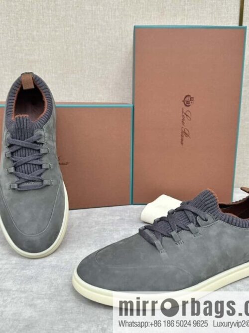 wsxc1720019578131_5-800x800skgzditsqgm50534_20250630002331.jpg 💋💍LP Replica Luxury Handbag New Loro Pian Soho Walk Men\'s Sneakers