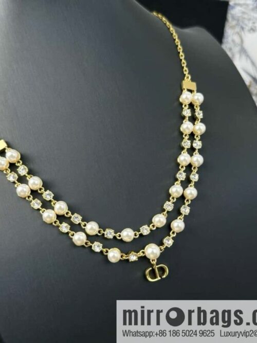wsxc1720280146832_0-800x800aucut0ld2ou62795_20250630094903.jpg New ☑️ DIOR CD Double Pearl Necklace