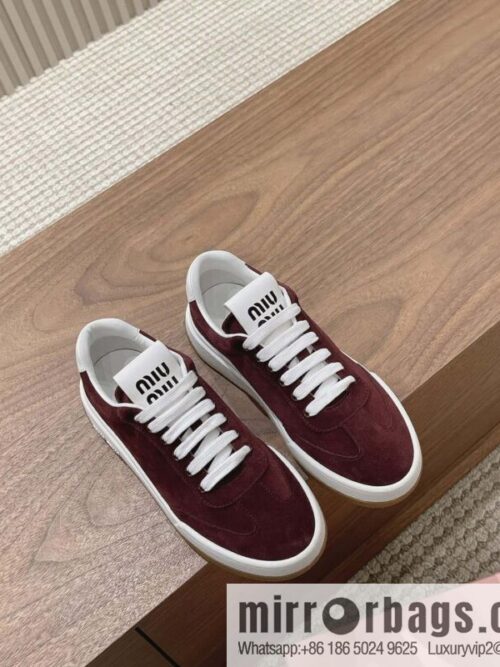 wsxc1720365392396_0-800x8004ai3dmk2apz50130_20250630001933.jpg Miumiu ss24 new arrival~ miu\'s 2024 early spring new lace-up casual shoes, this lace-up casual shoes