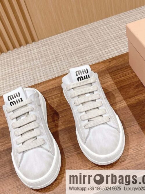wsxc1720365414987_0-800x800dhvlzuz1bos40032_20250626055659.jpg MIUMIU Miao Miao 2023 new American dirty shoes, the latest catwalk sports little white shoes in early spring