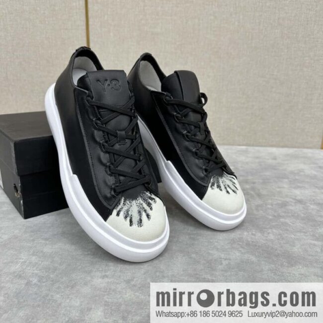 wsxc1720371219283_0-800x800ds3rke03j1z39658_20250626054632.jpg 💋💍Y-3 new products, casual shoes board shoes, old man Yamamoto-Yoji graffiti toe lace-up versatile style platform men\'s board shoes