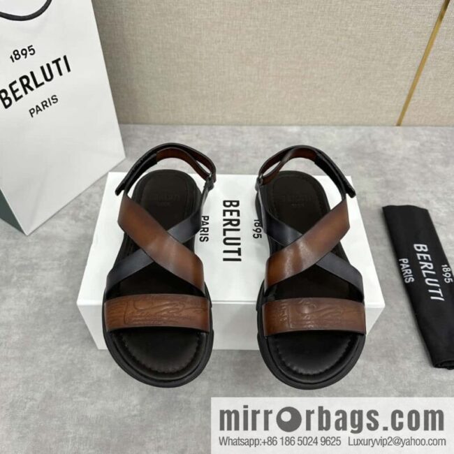 wsxc1720371330027_0-800x800skicmtxt0gu39448_20250626054041.jpg Berlut Bruti 2024 summer sandals new collection, inspiration new season, new Shadow leather sandals