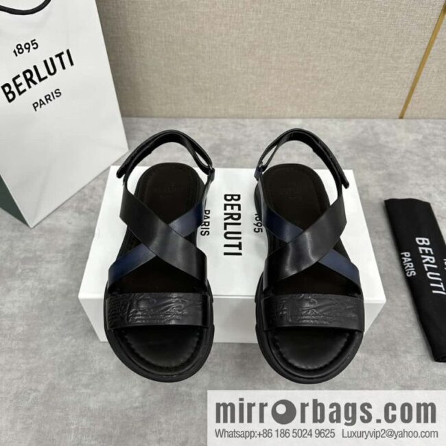 wsxc1720371334587_0-800x800pmgh1yjeoq039417_20250626053951.jpg Berlut Bruti 2024 summer sandals new collection, inspiration new season, new Shadow leather sandals