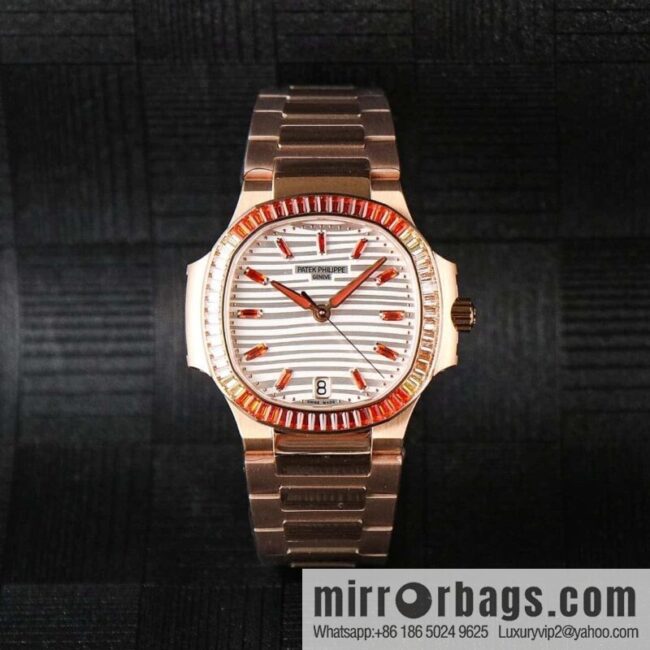 GR Patek Philippe Nautilus Women\'s 324SC Self-winding Mechanical Movement Watch