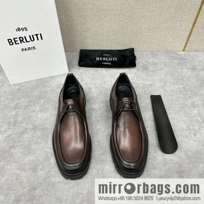 Berlut Bruti, New Oxford Shoes Men\'s Leather Shoes