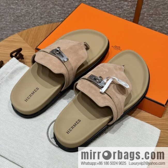 wsxc1721140360748_0-800x8000ek4nlvqe4u16861_20250625193021.jpg HERMES 258 Empire tow, clay beige/clay beige suede/chamois