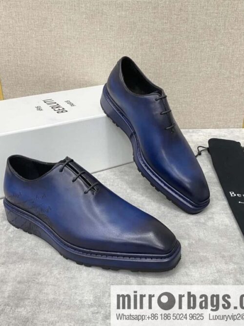 💋💍BERLUT ALTO Oxford shoes, men\'s dress 👔 leather shoes