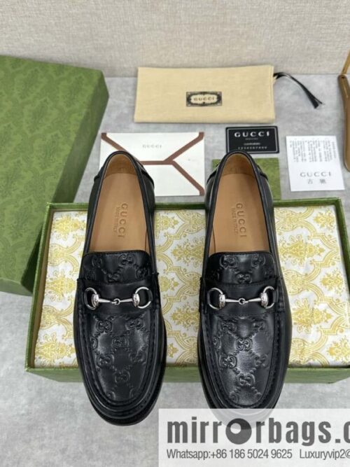 wsxc1721571633096_0-800x800n0mzo0tr3da16748_20250625192710.jpg 💋💍G Replica Luxury Handbag New Products Men\'s \"G Metal Buckle Loafers\"