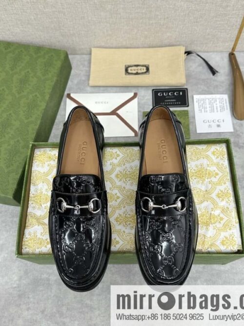 wsxc1721571635436_0-800x800tt21reejym116656_20250625192457.jpg 💋💍G Replica Luxury Handbag New Products Men\'s \"G Metal Buckle Loafers\"