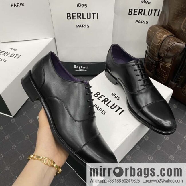 Hot Sale Returns Burlut Galet Hand Polished Cowhide Oxford Shoes