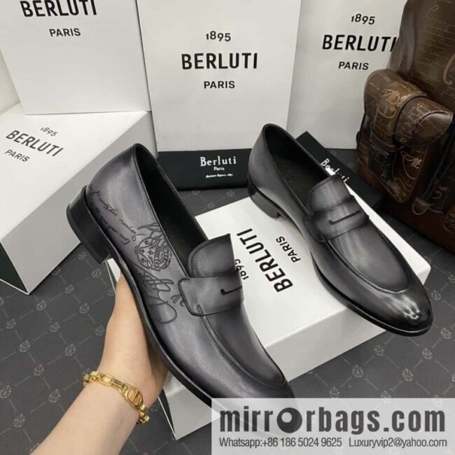Hot Sale Returns Burlut Galet Hand Polished Cowhide Oxford Shoes