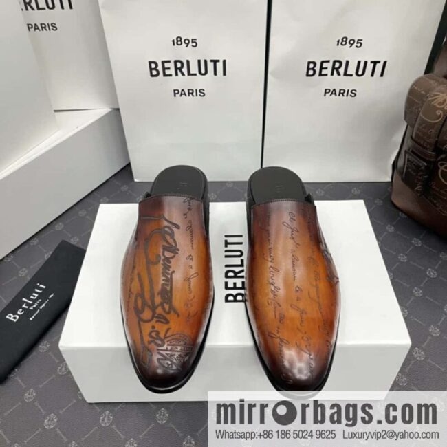 wsxc1722087648808_1-800x800afpadfqxuvz11571_20250625042212.jpg Berluti official website hot sale new tattoo half drag men\'s shoes CYRUS OMAN leather shoes