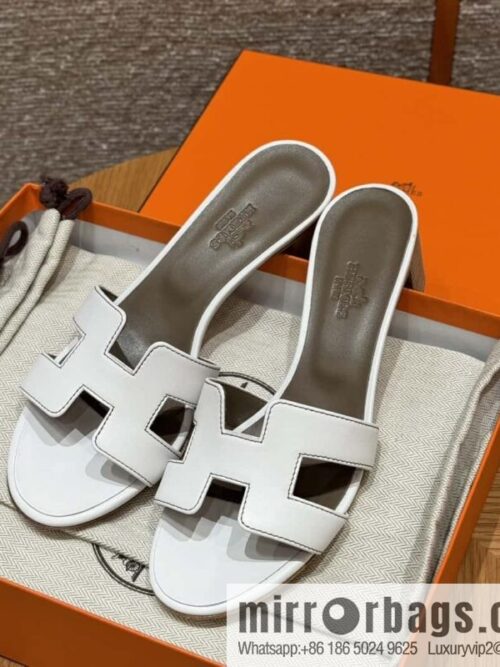 wsxc1723566874549_0-800x8003xlwi4eq1v211459_20250625042108.jpg HERMES 185 Oasis High Heel Sandals, Pure White/01/Blanc /Swift