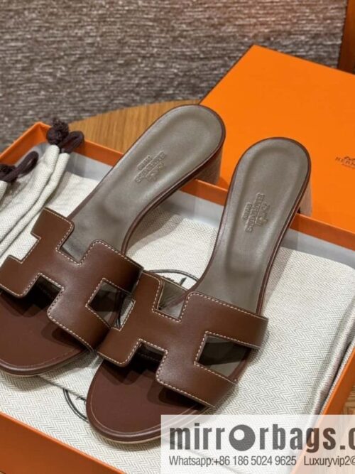 wsxc1723567232844_0-800x8003e50jj4evnb11411_20250625042046.jpg HERMES 185 Oasis High Heel Sandals, Saddle Red/OG/Rouge sellier /Swift