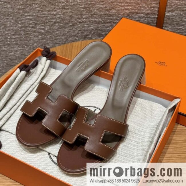 wsxc1723567232844_0-800x8003e50jj4evnb11411_20250625042046.jpg HERMES 185 Oasis High Heel Sandals, Saddle Red/OG/Rouge sellier /Swift