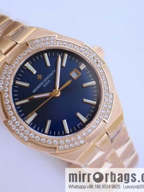 VC Vacheron Constantin\'s new Overseas vertical and horizontal series [Model] 4600V/4605v-200R/ACAL.1088/1 self-winding integrated movement