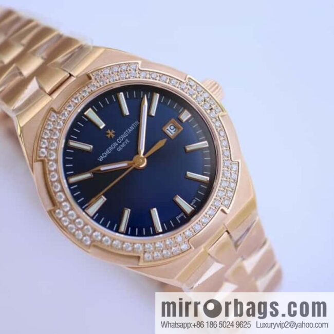 VC Vacheron Constantin\'s new Overseas vertical and horizontal series [Model] 4600V/4605v-200R/ACAL.1088/1 self-winding integrated movement