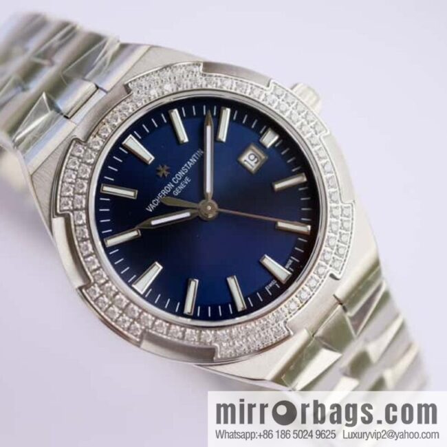 VC Vacheron Constantin\'s new Overseas vertical and horizontal series [Model] 4600V/4605v-200R/ACAL.1088/1 self-winding integrated movement