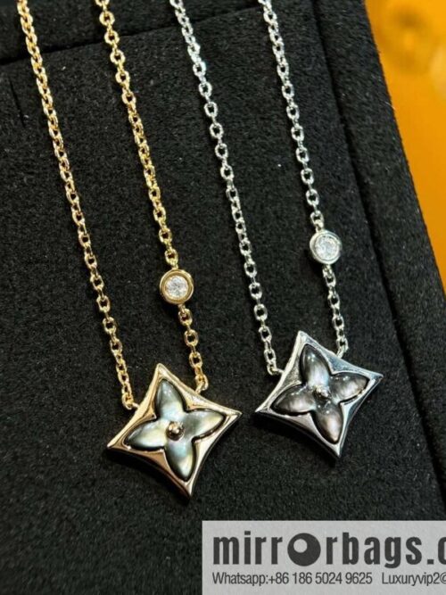 wsxc1725628534434_0-800x800ivlobryjo0p62473_20250630093922.jpg ❗️New ❗️ ☀ Original ☀ Louis Vuitton Louis Vuitton rhombus gray shell necklace ☀