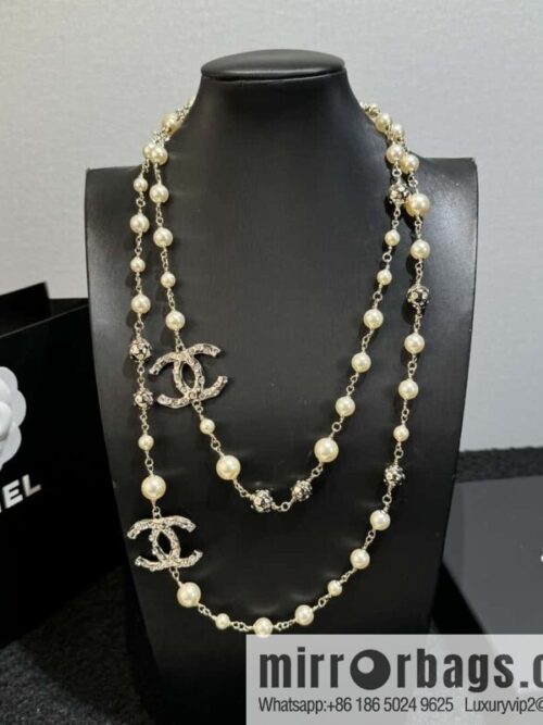 wsxc1726246030168_0-800x800ndoqzv424rb62133_20250630021017.jpg ❗️New ❗️ Chanel sweater chain necklace ☀️ new ☑️ Chanel double c pearl sweater chain necklace ☀️
