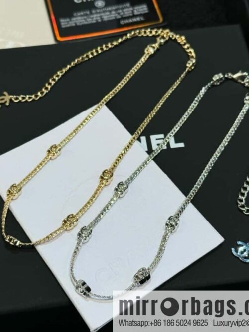 wsxc1726246046396_0-800x8000gw3p512qng62108_20250630021001.jpg ❗️New ❗️ ☀️ new ☑️ Chanel 5 double c snake bone chain necklace ☀️