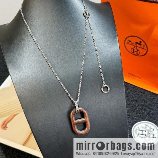 ❗️New ❗️ New ☑️ Hermès HERMES Pig Nose Chaine d\'Ancre Necklace