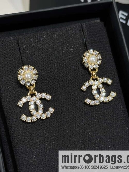 wsxc1727598671532_0-800x800q2yp1kghatr41346_20250629230312.jpg ❗️New ❗️☀️ new ☑️ chanel c2 double c full diamond stud earrings ☀️