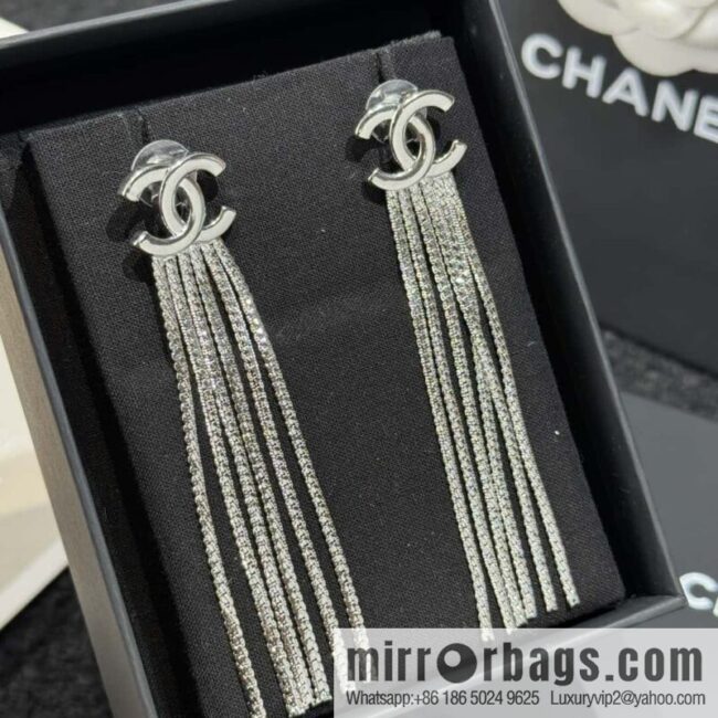 ❗️New ❗️☀️ new ☑️ chanel c2 double c tassel earrings ☀️