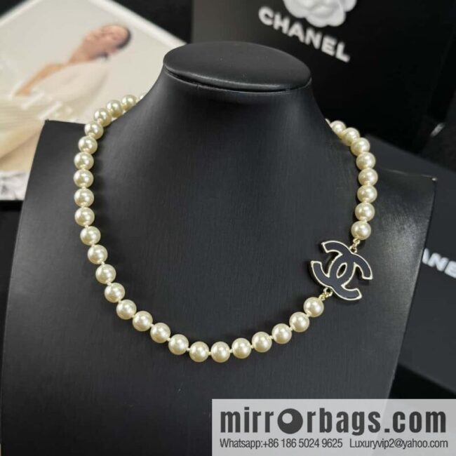 ❗️New ❗️☀️ New ☑️ Chanel Double C Pearl Necklace ☀️
