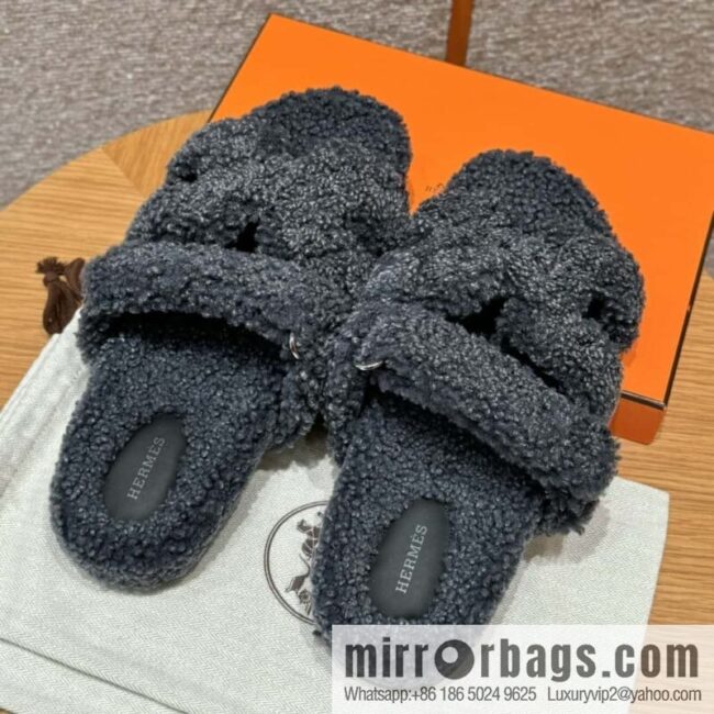 wsxc1730127244504_0-800x800opk0faoti4w10312_20250625041102.jpg HERMES 180 Chypre men\'s lamb wool, dark blue/dark blue woolskin