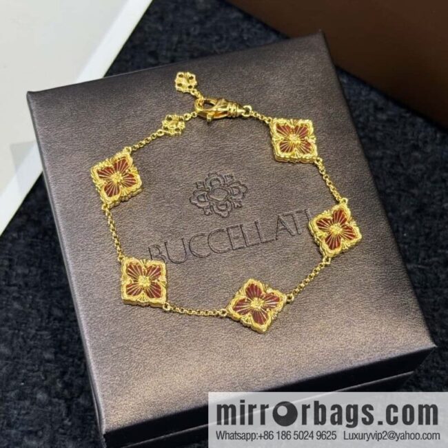 ❗️New ❗️ ☀ Buccellati Vintage Court Style Five-flower Bracelet ☀️