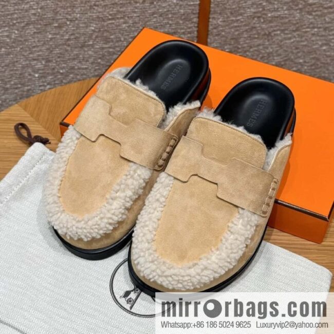 wsxc1730390827892_0-800x80041l34ogseuh10263_20250625041036.jpg HERMES 190 Go Mullers, marble beige/Cream-coloured suede calf/Suede calf leather
