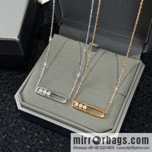 ❗️New ❗️ ☀️ Messika Three Diamonds Full Diamond Necklace ☀️