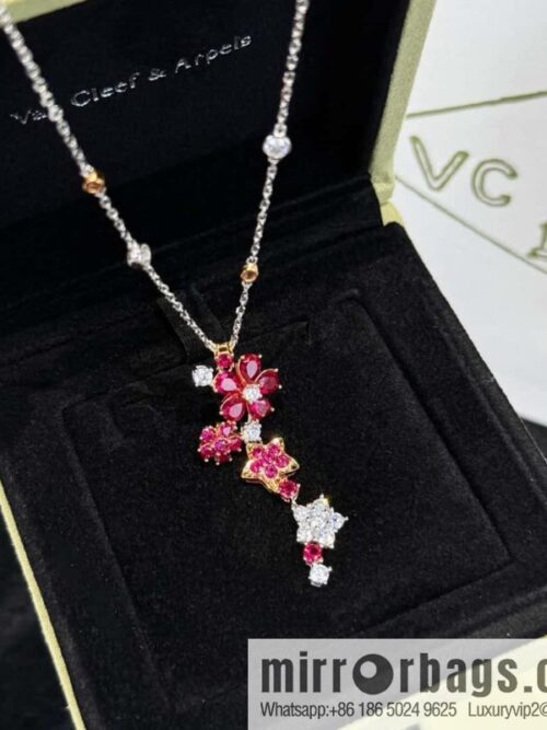 wsxc1732542868652_0-800x800yjabk23igiz29696_20250626020150.jpg ❗️New ☀️ Van Cleef & Arpels A Midsummer Night\'s Dream Folie des Pres Necklace ☀