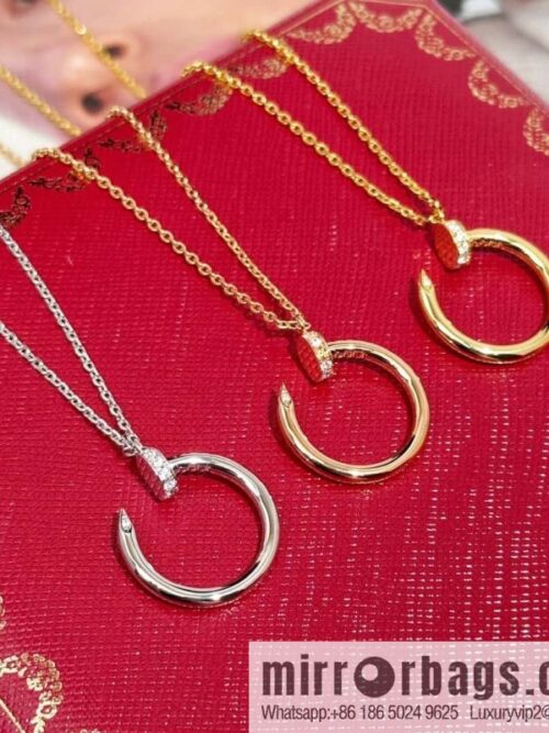 wsxc1732542872138_3-800x8001u0tel3rlsf29685_20250626020131.jpg ❗New ❗ ☀ Cartier Cartier Glossy, Full Diamond, Nail Necklace ☀