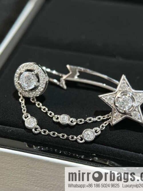 wsxc1732542940564_0-800x800aks3opynqtk29540_20250626015801.jpg ❗️New ❗️ (single) ☀️ new ☑️ Chanel meteor series LUNE moon star ear hanging earrings ☀️