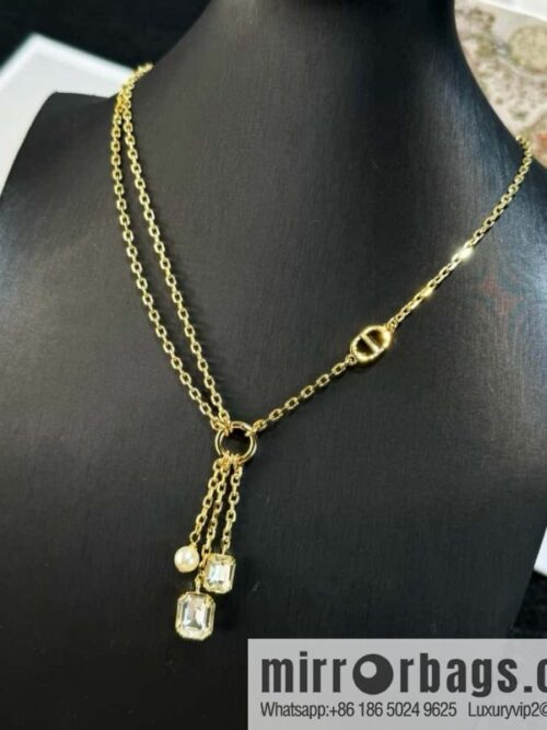 wsxc1732543018440_0-800x800vsk03gf2qkb29263_20250626015024.jpg New ☑️ DIOR fringed pearl square diamond necklace
