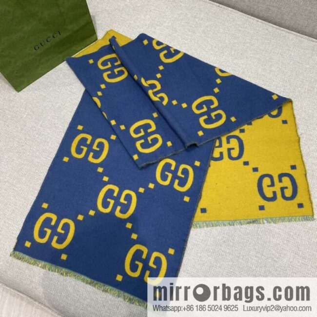 wsxc1733502896296_1-800x8001jjwis5mfvl6775_20250625125839.jpg GUCCI GG jacquard wool silk-blend scarf, color matching