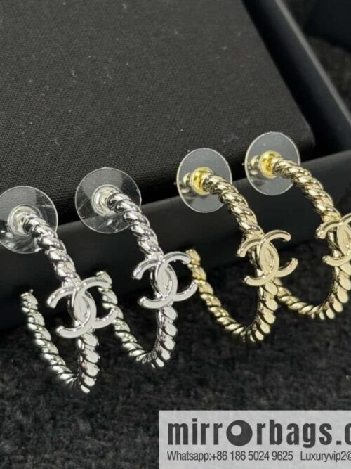 wsxc1734451337368_0-800x800evbfx1aa0le29161_20250626014724.jpg ❗️New ❗️☀️ New ☑️ Chanel c1 double c hemp rope stud earrings ☀️