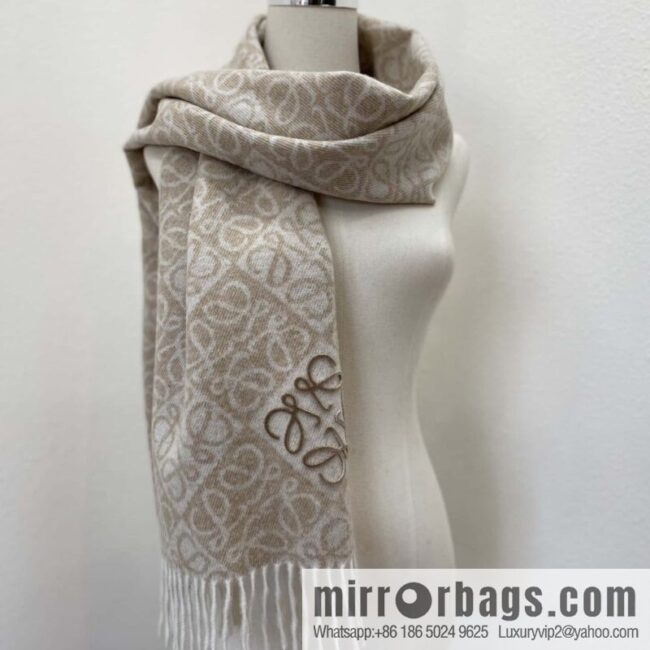 wsxc1734648876786_0-800x8003xgulel4sdk6432_20250625124923.jpg Loew carcinoma 24s π \"Wool and Cashmere Anagram Scarf\" Camel