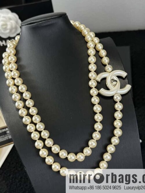 wsxc1734964225098_6-800x800tkfkjgclhgo28781_20250626013537.jpg ❗️New ❗️☀️ new ☑️ Chanel double c pearl coco necklace sweater chain ☀️