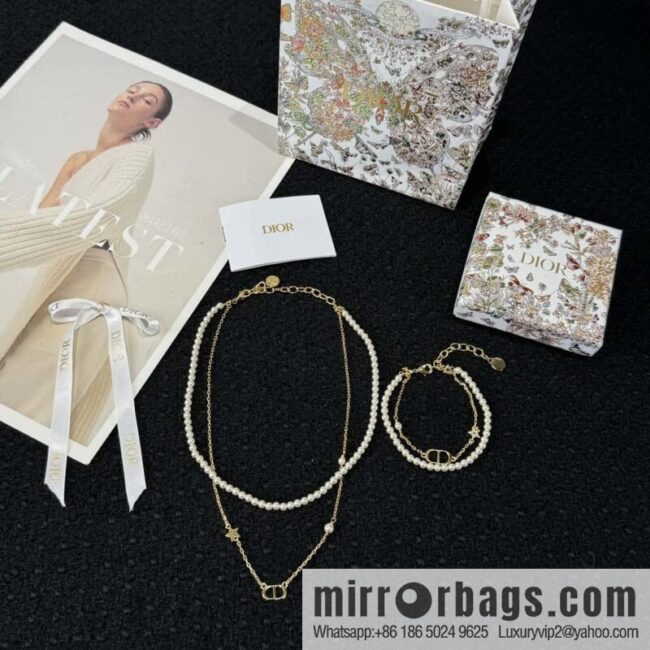 wsxc1734964365281_1-800x8004ovd1pqncyc17506_20250625194915.jpg New ☑️ Dior Double Pearl CD Necklace Bracelet