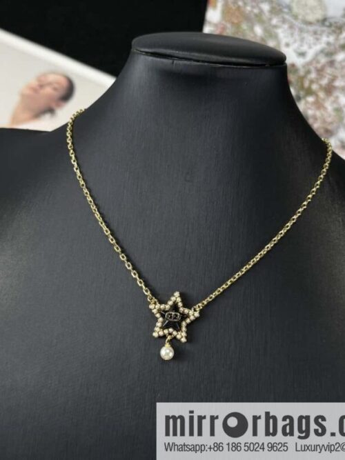 wsxc1734964537462_3-800x8000wij0uot10u17225_20250625194050.jpg ❗️New ❗️ ☀️ New ☑️ Dior Pearl Pentagram ⭐ Necklace ☀️