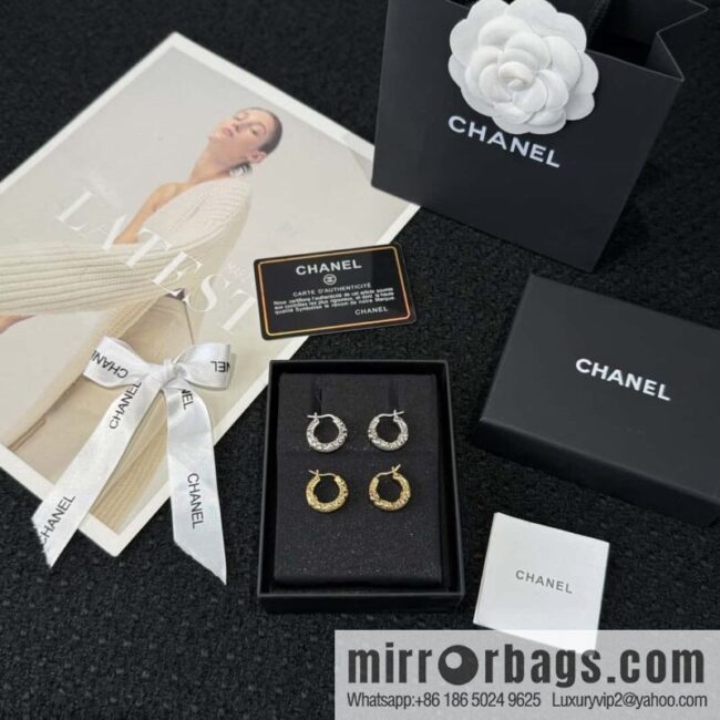 ❗️New ❗️☀️ New ☑️ Chanel Double C Semicircular Earrings ☀️