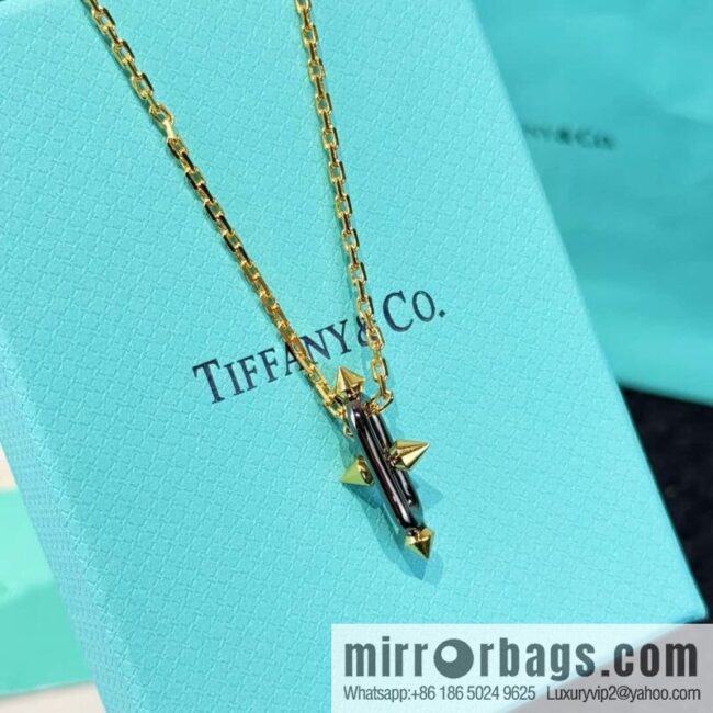 ❗️New ❗️ ☀️ Tiffany & co Tiffany Titan Jewelry Collection Tiffany Titan by Pharrell Williams Trident Gun Black Necklace ☀️