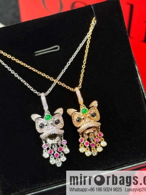 wsxc1739976864585_0-800x8002gxjslqtdli1820_20250625102428.jpg ❗️New ❗️ ☀️ Qeelin full diamond lion tassel necklace ☀️